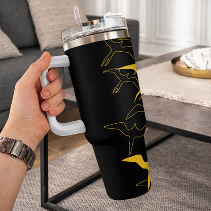 Hawaii 40oz Tumbler Iwa Bird Flight Style