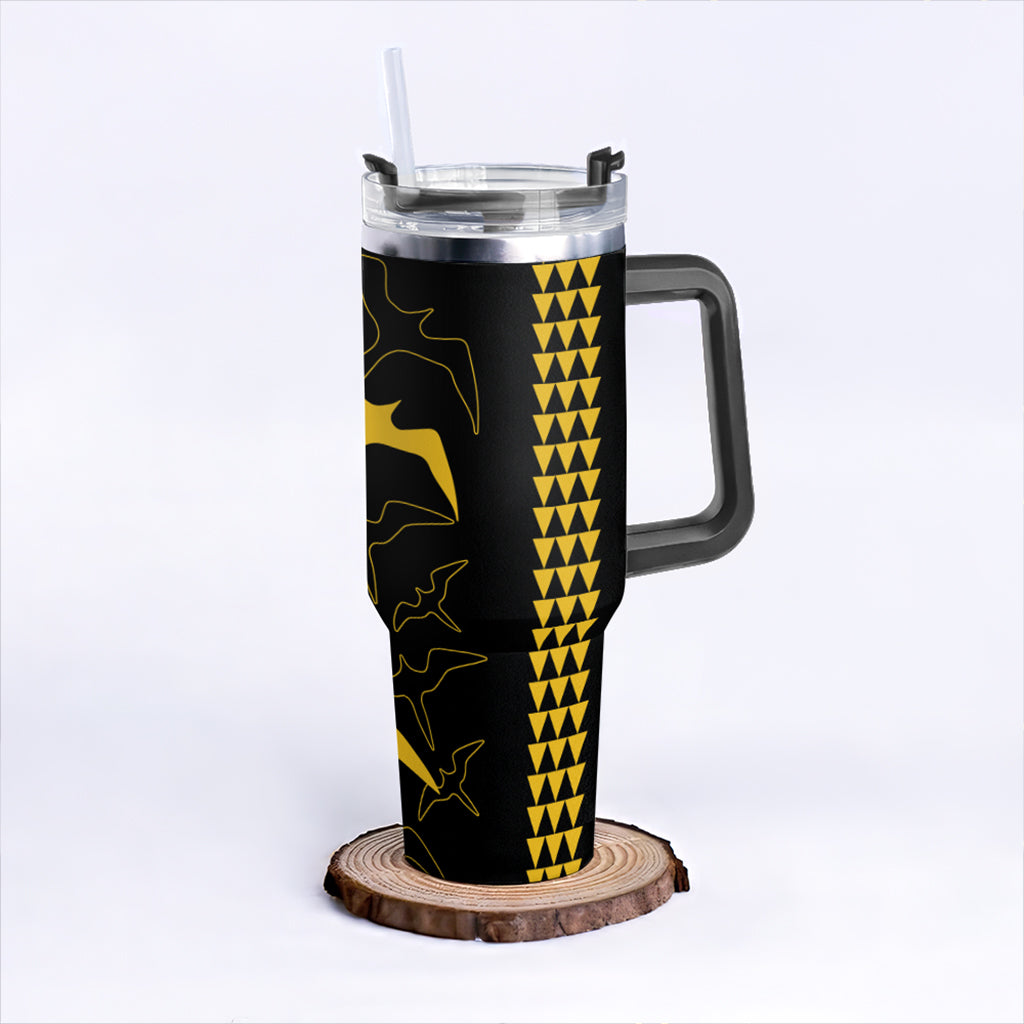 Hawaii 40oz Tumbler Iwa Bird Flight Style