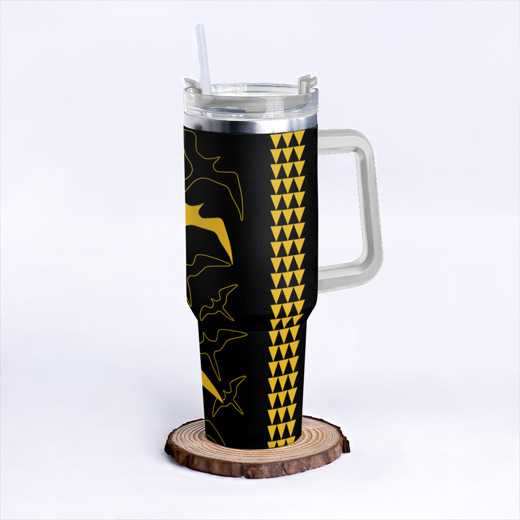 Hawaii 40oz Tumbler Iwa Bird Flight Style