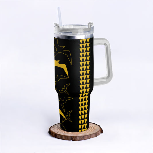 Hawaii 40oz Tumbler Iwa Bird Flight Style