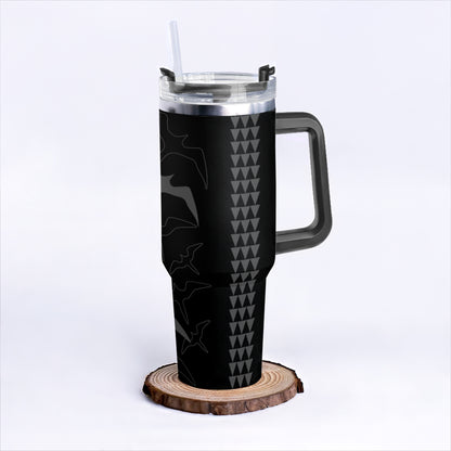 Hawaii 40oz Tumbler Iwa Bird Flight Style