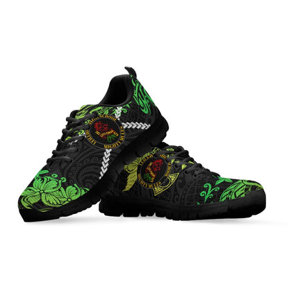 Hawaii Sneakers - Leilehua High School Polynesian Tribal Pattern