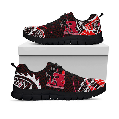 Hawaii Sneakers - President Theodore Roosevelt High School Polynesian Pattern