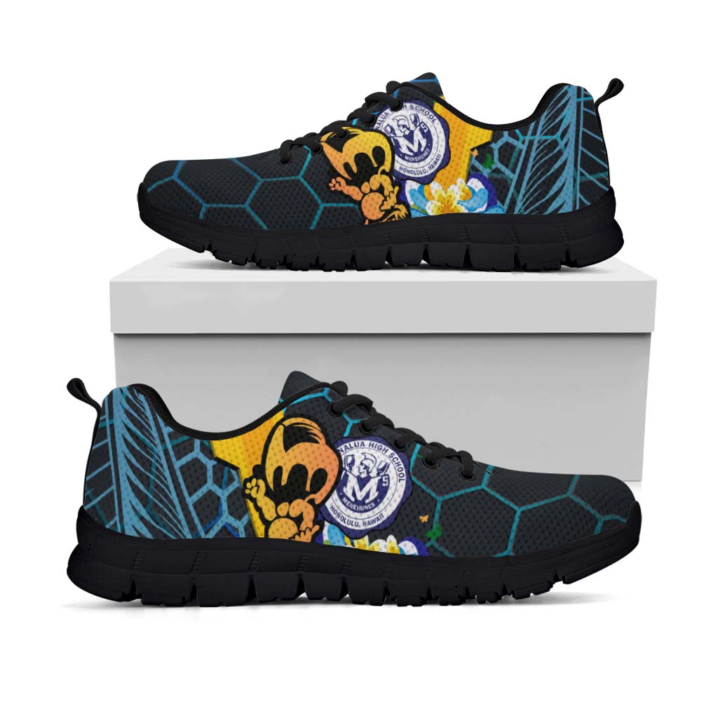 Hawaii Sneakers - Moanalua High School Polynesian Tribal Pattern