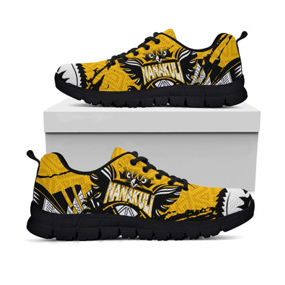 Hawaii Sneakers - Nanakuli High School Polynesian Tribal Pattern