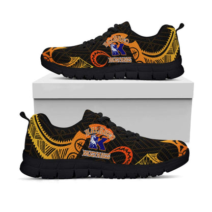 Hawaii Sneakers - Kalaheo High School Polynesian Tribal Pattern