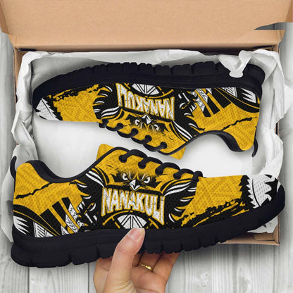 Hawaii Sneakers - Nanakuli High School Polynesian Tribal Pattern