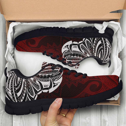Hawaii Sneakers - Kalani High School Polynesian Tribal Pattern