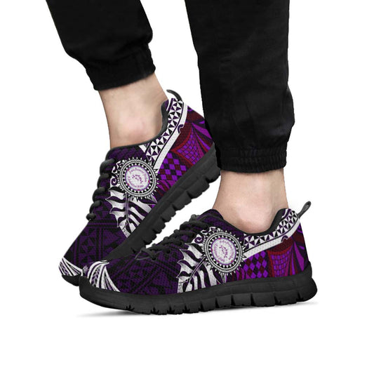 Hawaii Sneakers - Ni'ihau High and Elementary School Polynesian Pattern