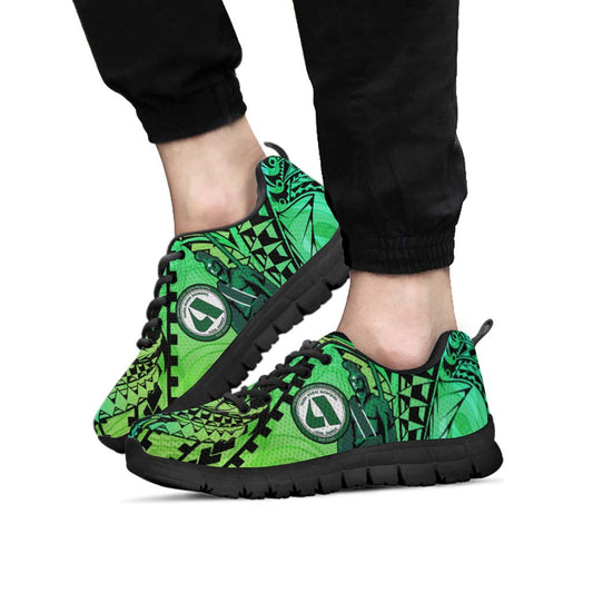 Hawaii Sneakers - Ã¯Â¿Â½Ã¯Â¿Â½Aiea High School Home Of The Na Ali'i Tribal Pattern