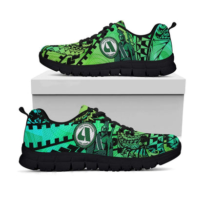 Hawaii Sneakers - Aiea High School Home Of The Na Ali'i Tribal Pattern