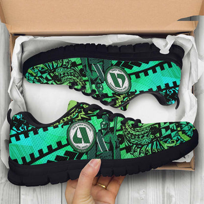 Hawaii Sneakers - Aiea High School Home Of The Na Ali'i Tribal Pattern