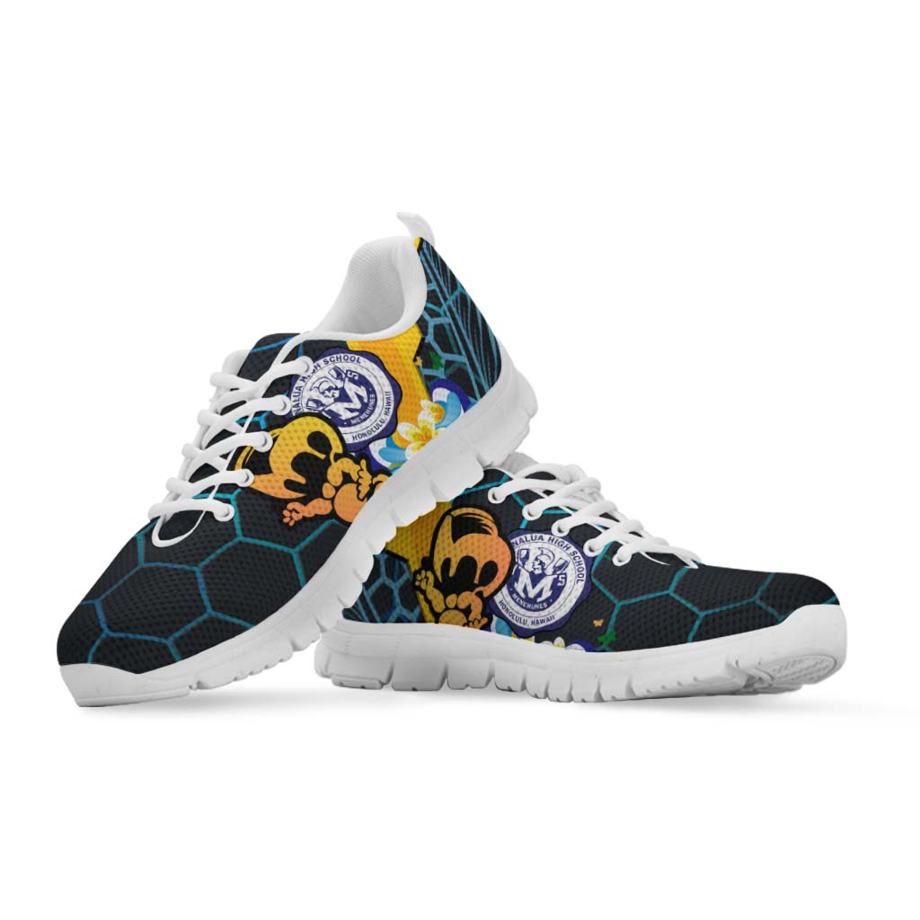 Hawaii Sneakers - Moanalua High School Polynesian Tribal Pattern