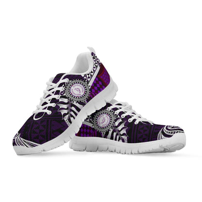 Hawaii Sneakers - Ni'ihau High and Elementary School Polynesian Pattern