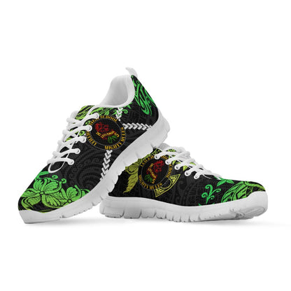 Hawaii Sneakers - Leilehua High School Polynesian Tribal Pattern
