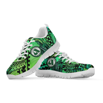 Hawaii Sneakers - Aiea High School Home Of The Na Ali'i Tribal Pattern