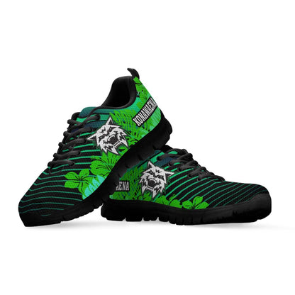Hawaii Sneakers - Konawaena High School Polynesian Tribal Pattern