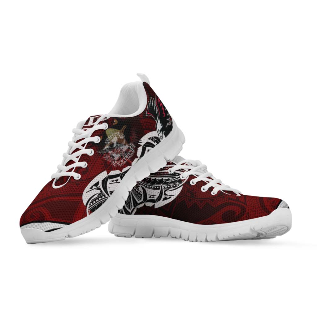 Hawaii Sneakers - Kalani High School Polynesian Tribal Pattern