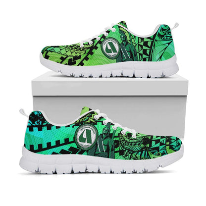 Hawaii Sneakers - Aiea High School Home Of The Na Ali'i Tribal Pattern