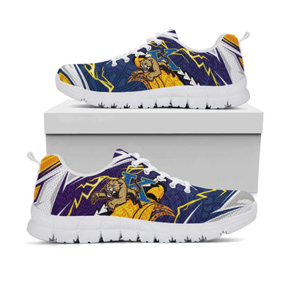 Hawaii Sneakers - Henry J. Kaiser High School Polynesian Tribal Pattern