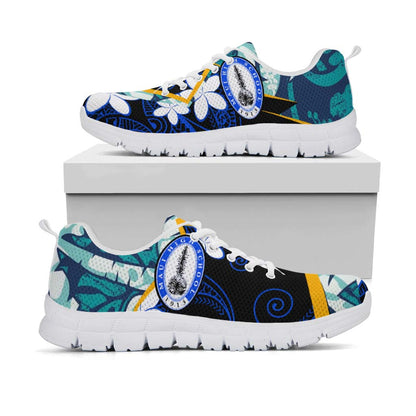 Hawaii Sneakers - Maui High School Polynesian Tribal Pattern