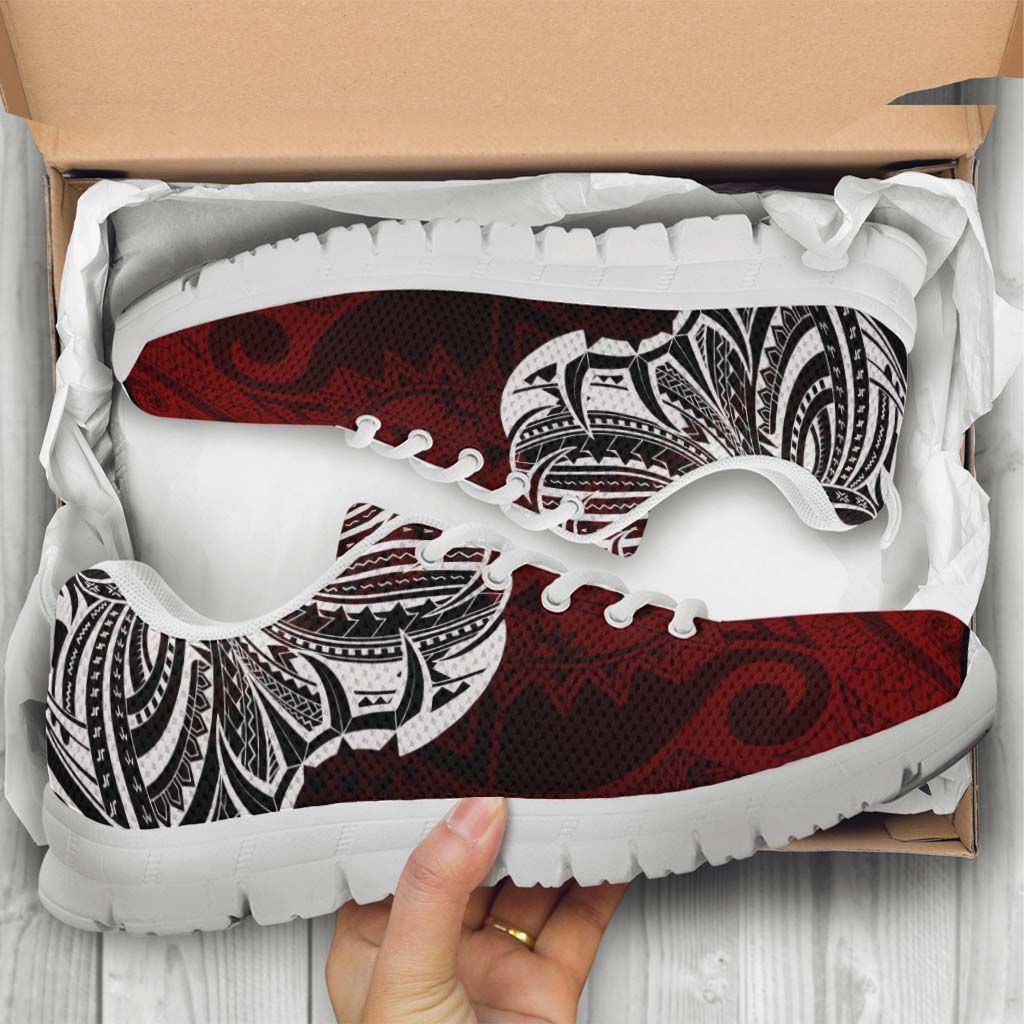 Hawaii Sneakers - Kalani High School Polynesian Tribal Pattern