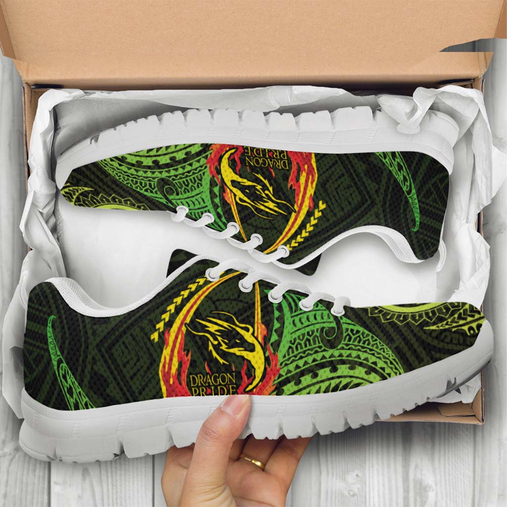Hawaii Sneakers - HonokaÃ¯Â¿Â½Ã¯Â¿Â½a High & Intermediate School Polynesian Tribal Pattern