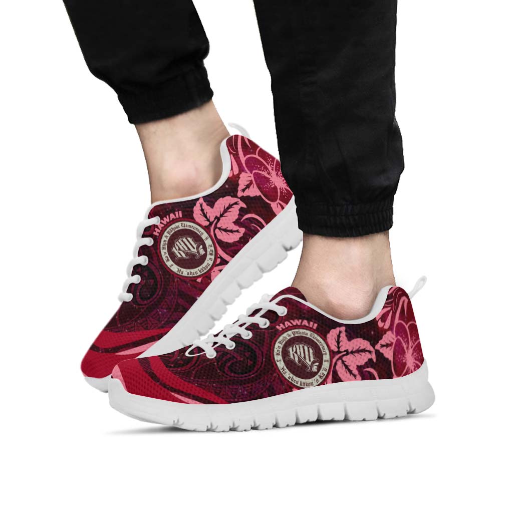 Hawaii Sneakers - KeaÃŠÂ»au High School Polynesian Pattern Art