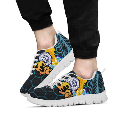 Hawaii Sneakers - Moanalua High School Polynesian Tribal Pattern
