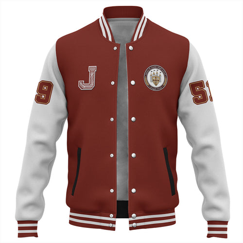 Hawaii Baseball Jacket James B. Castle High School Polynesian Letters Style