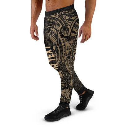 Polynesian Jogger - Custom Gold Polynesia Tribal