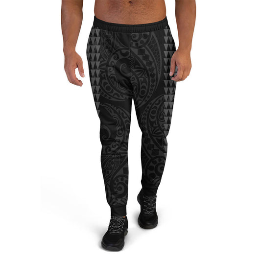 Polynesian Jogger - Kakau Style Gray