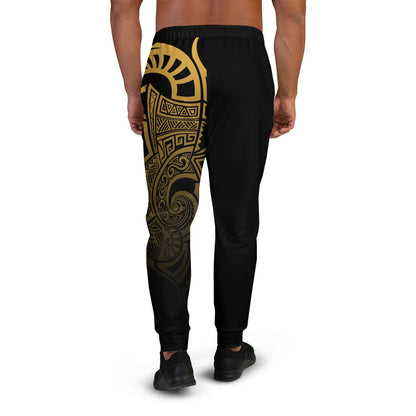 Polynesian Jogger - Gold Tribal Patterns