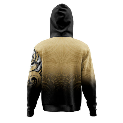 Hawaii Hoodie Kanaka Map Polynesian Tribal Style