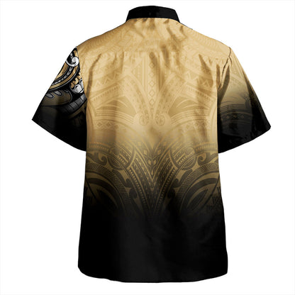 Hawaii Hawaiian Shirt Kanaka Map Polynesian Tribal Style