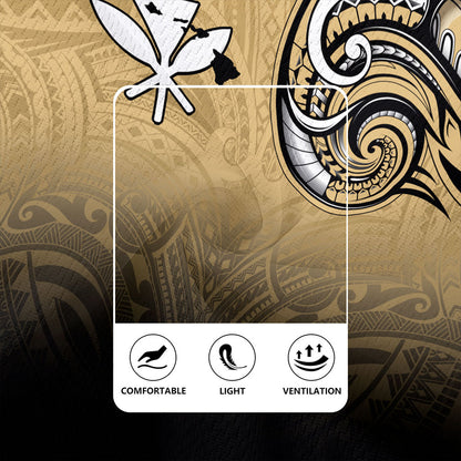 Hawaii Rugby Jersey Kanaka Map Polynesian Tribal Style