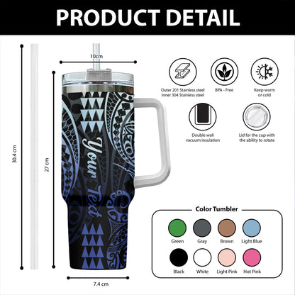 Hawaii 40oz Tumbler Kakau Style