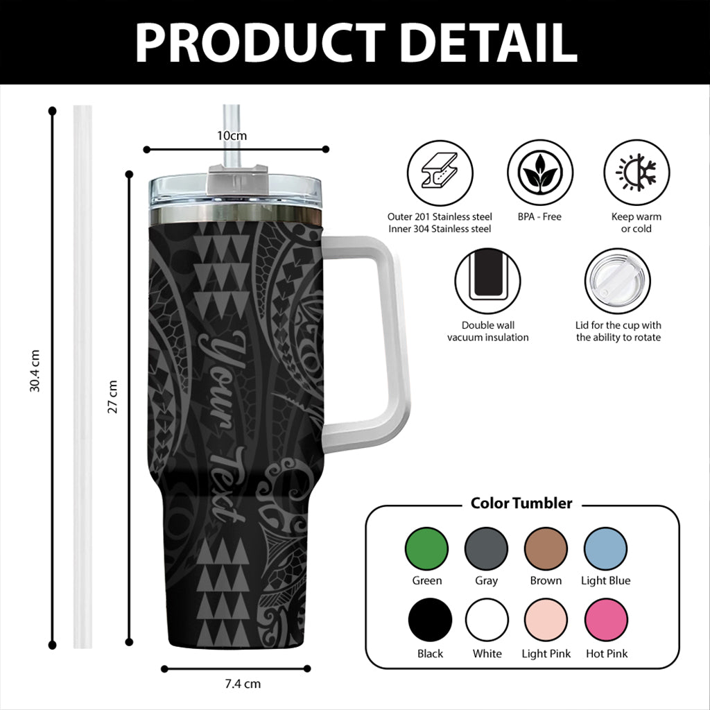 Hawaii 40oz Tumbler Kakau Style