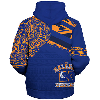 Hawaii Sherpa Hoodie Kalaheo With Crest Style