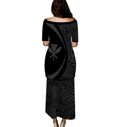 Hawaii Puletasi Kanaka Lauhala Circle Style