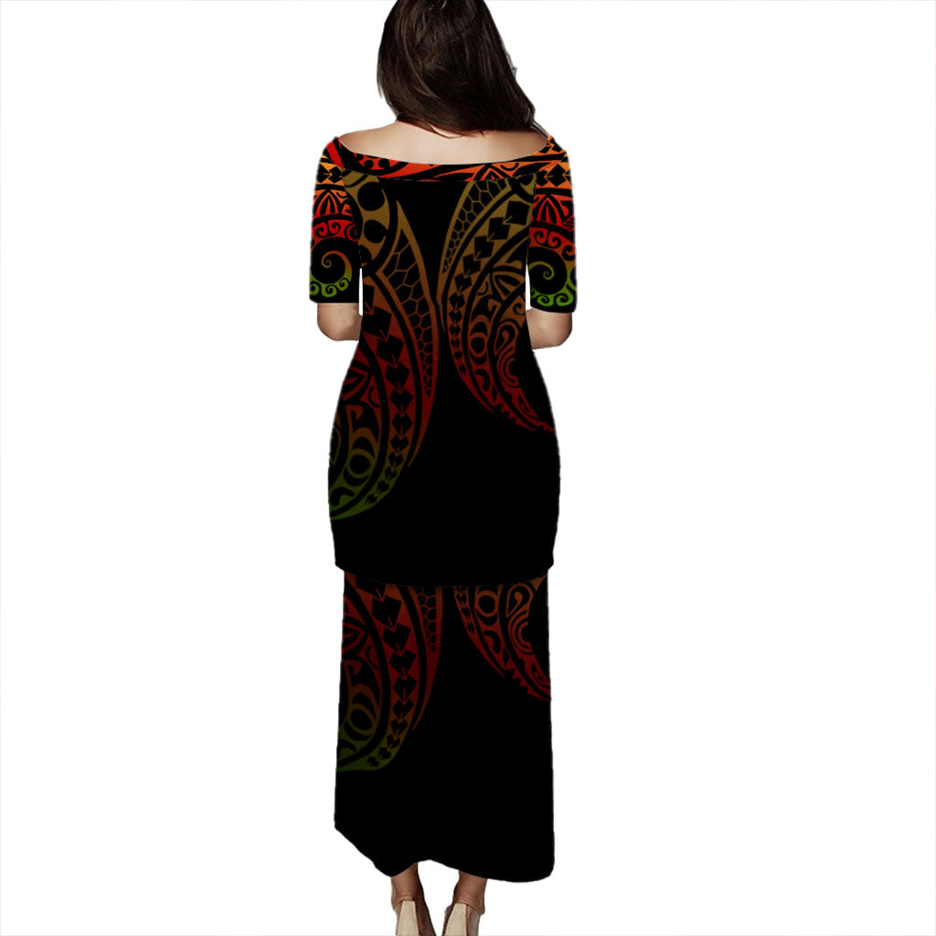 Hawaii Puletasi Kanaka Kakau Style Reggae