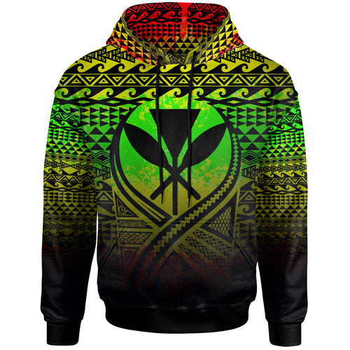 Kanaka Maoli All Over Hoodie Lift Up Reggae