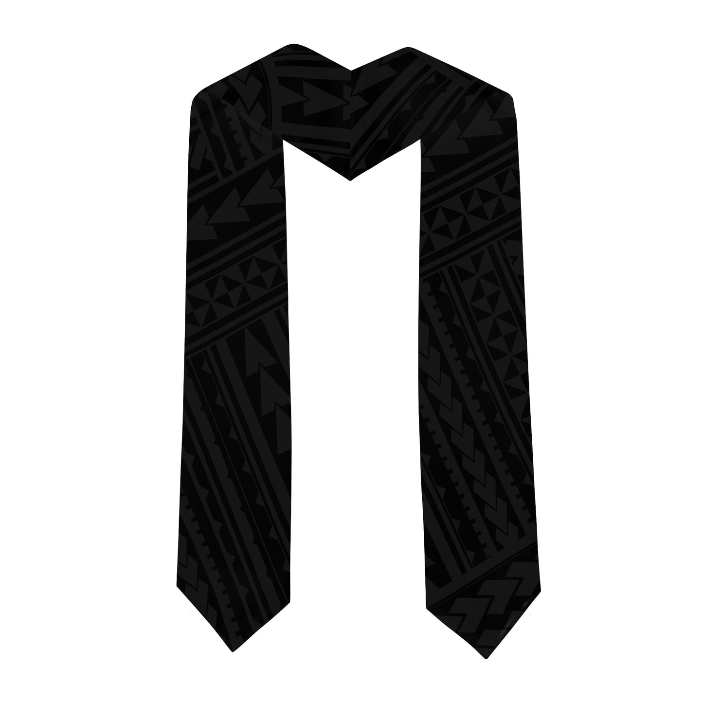 Hawaii Graduation Stole Custom Kanaka Maoli Floral Puakenikeni Lei