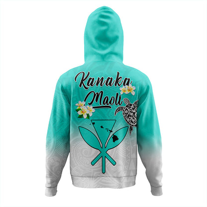 Hawaii Hoodie Kanaka Maoli With Map Tribal Aloha