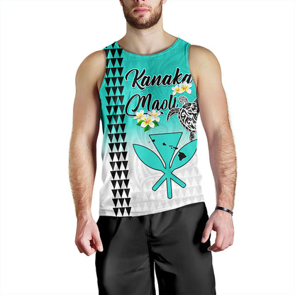 Hawaii Tank Top Kanaka Maoli With Map Tribal Aloha