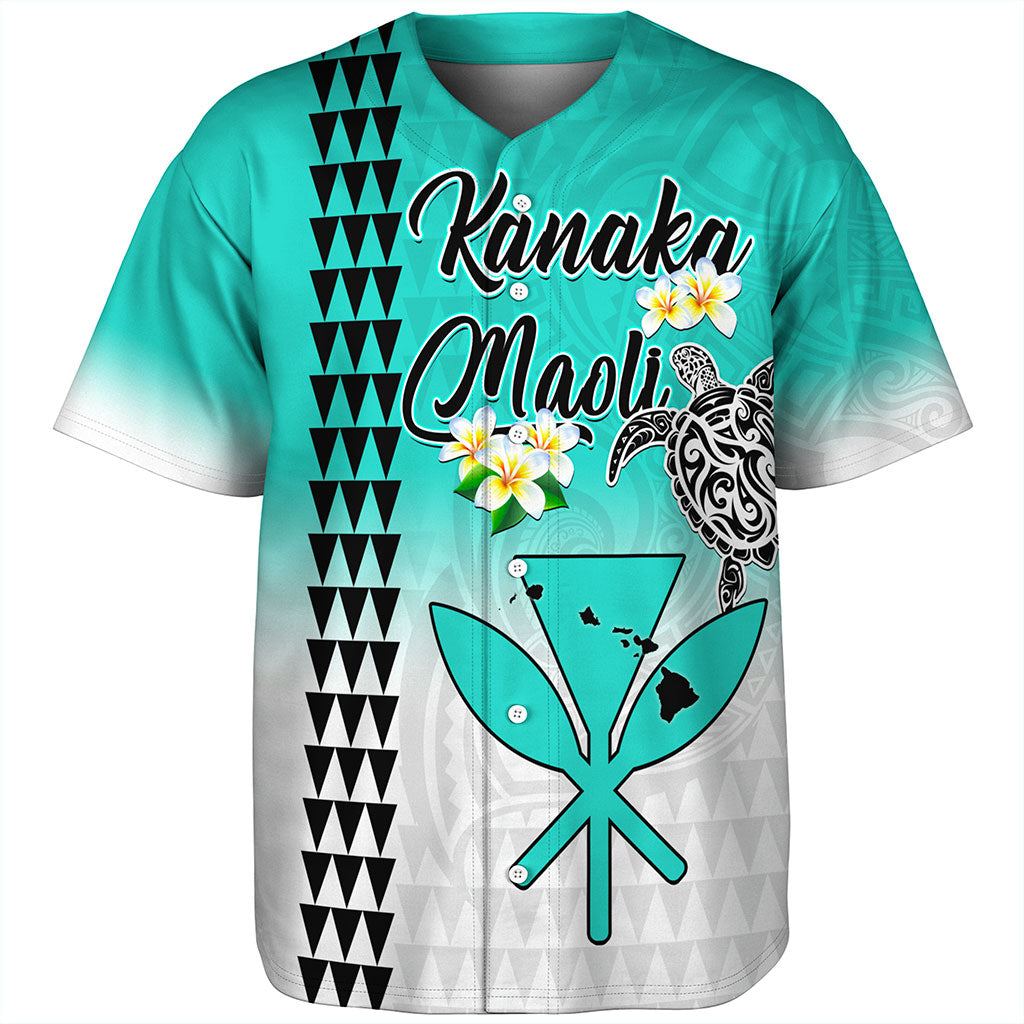 Hawaii Baseball Shirt Kanaka Maoli With Map Tribal Aloha