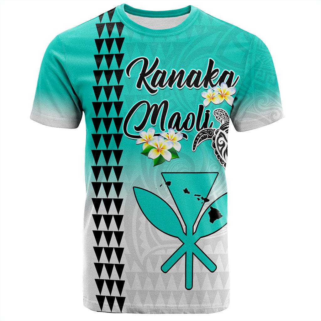 Hawaii T-Shirt Kanaka Maoli With Map Tribal Aloha