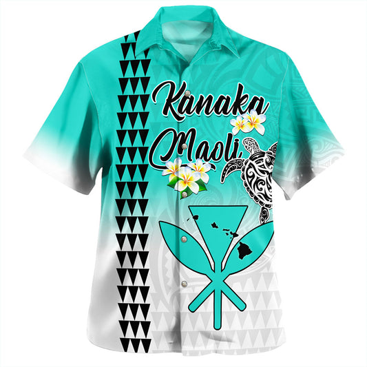Hawaii Hawaiian Shirt Kanaka Maoli With Map Tribal Aloha