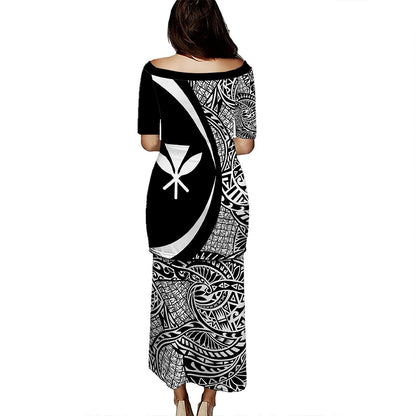 Hawaii Puletasi Kanaka Lauhala Circle Style