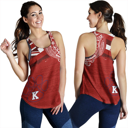 Hawaii Women Tank Kea'au High School With Crest Style